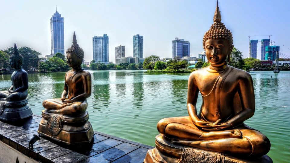 Buddha's in Colomboa, Sri Lanka